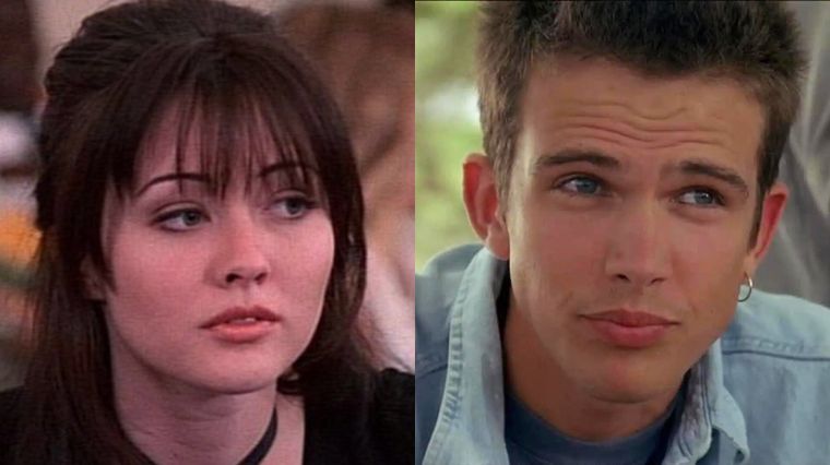 Shannen Doherty dans la série Beverly Hills 90210, Ashley Hamilton dans le film Lost in Africa.