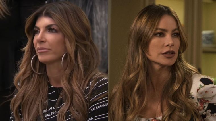 Teresa Giudice dans l'émission de télé-réalité The Real Housewives of New Jersey, et Sofia Vergara dans la série Modern Family.