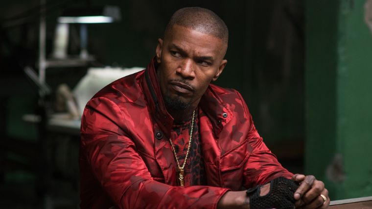 Jamie Foxx dans le film Baby Driver.