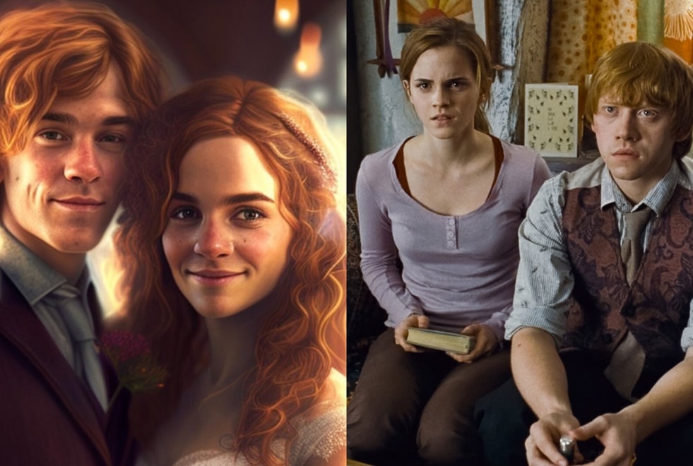 Harry Potter : une IA imagine les persos le jour de leur mariage (et c’est effrayant)