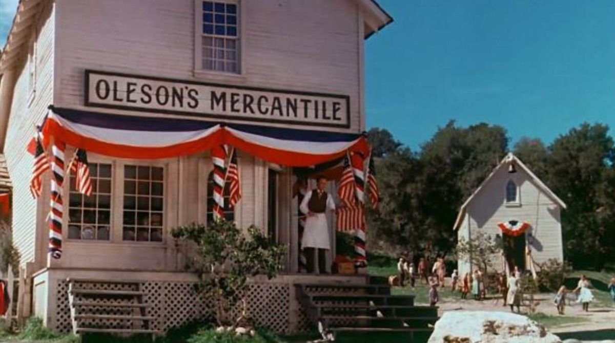 oleson's mercantile, magasin des oleson, la petite maison dans la prairie