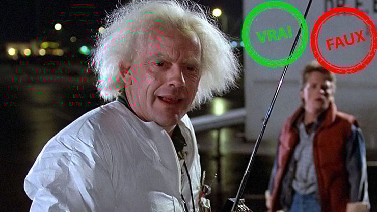 Retour vers le futur : seul quelqu'un qui a vu 10 fois le film aura au moins 7/10 à ce quiz vrai ou faux
