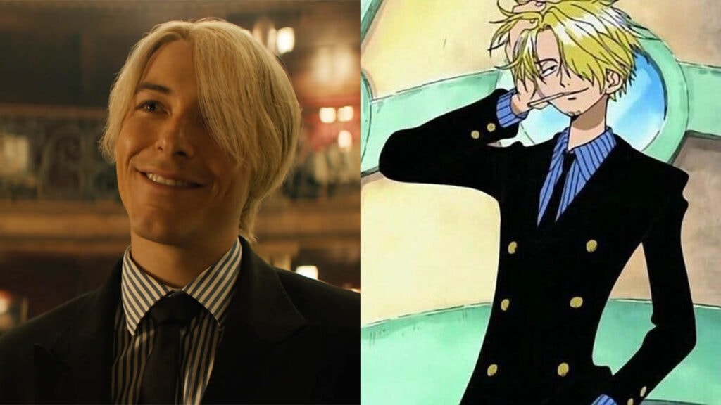 Sanji dans la série One Piece live action de Netflix VS l'anime