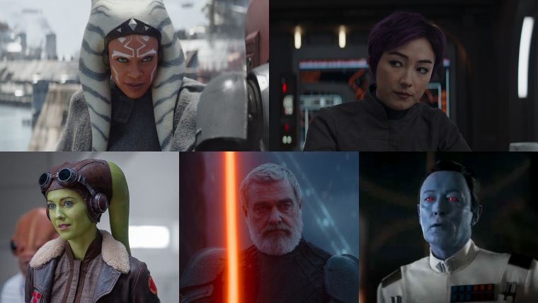 rosario dawson, Natasha Liu Bordizzo, Mary Elizabeth Winstead, ray stevenson et lar mikkelsen sont au casting d'ahsoka