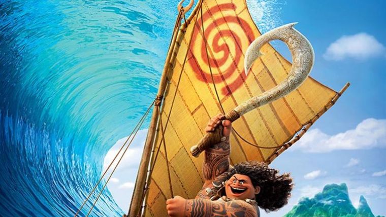 vaiana, poster, tamatoa