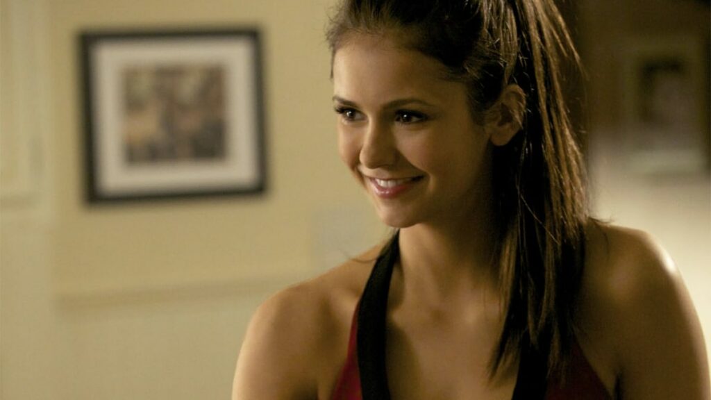 Nina Dobrev alias Elena dans la série The Vampire Diaries.