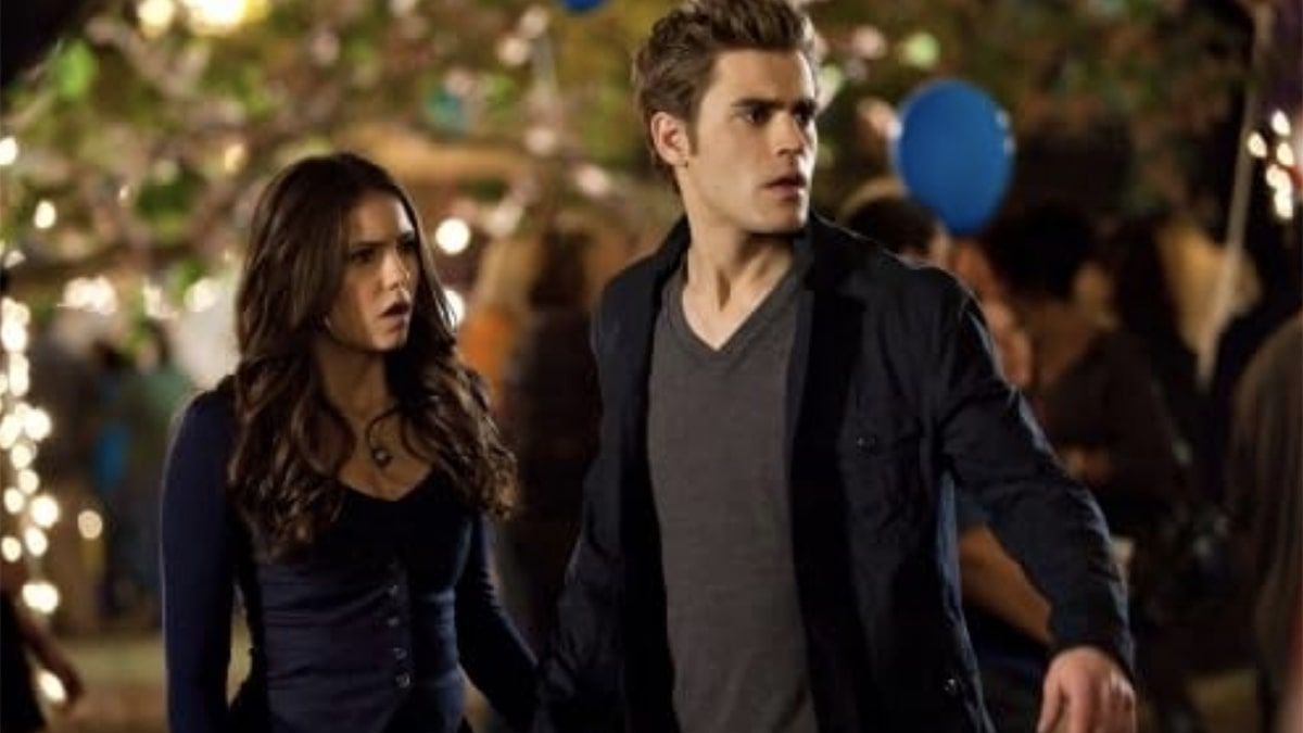 Elena et Stefan dans The Vampire Diaries