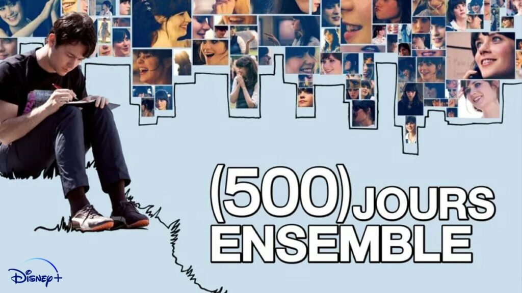 Affiche de 500 jours ensemble sur Disney+