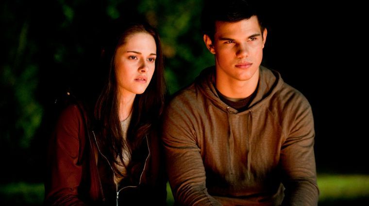 Bella et Jacob dans Twilight