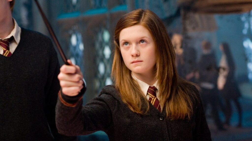 Bonnie Wright alias Ginny Weasley dans la saga Harry Potter