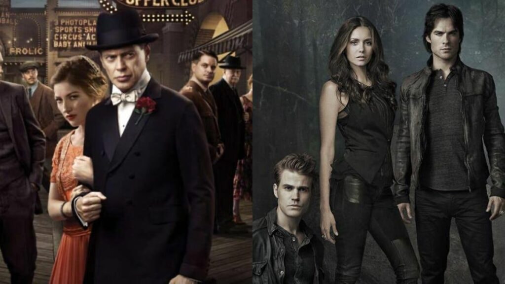 Boardwalk Empire et The Vampire Diaries séries