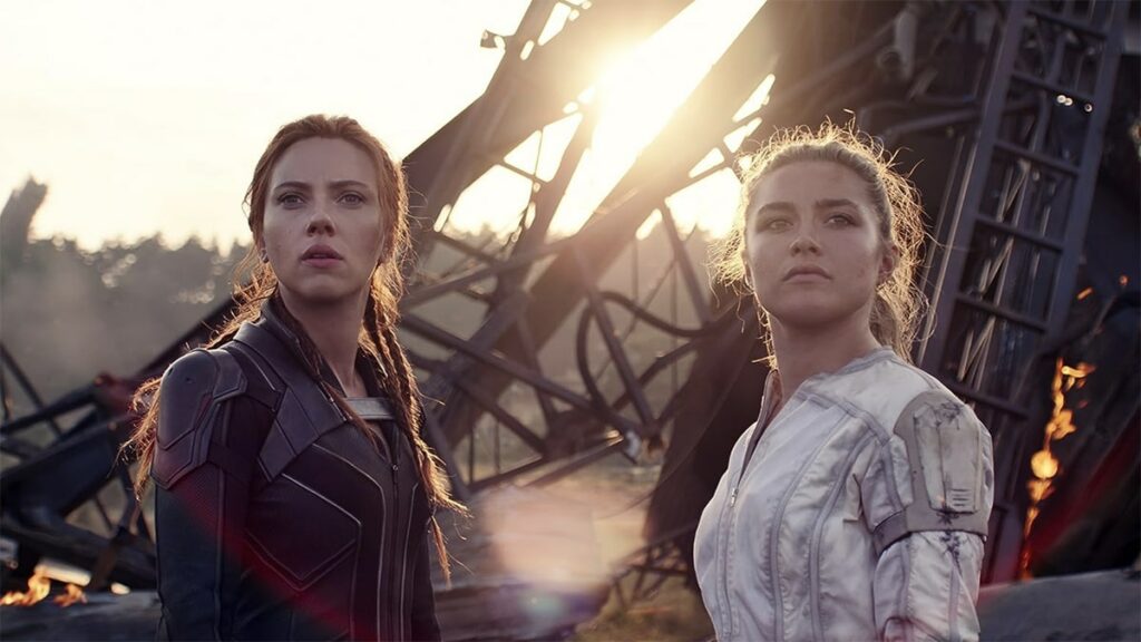 Natasha et Yelena dans Black Widow