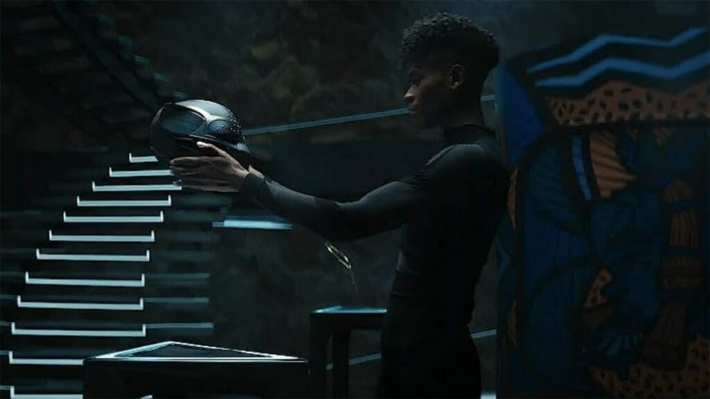 Image extrait du film Black Panther Wakanda Forever avec Shuri