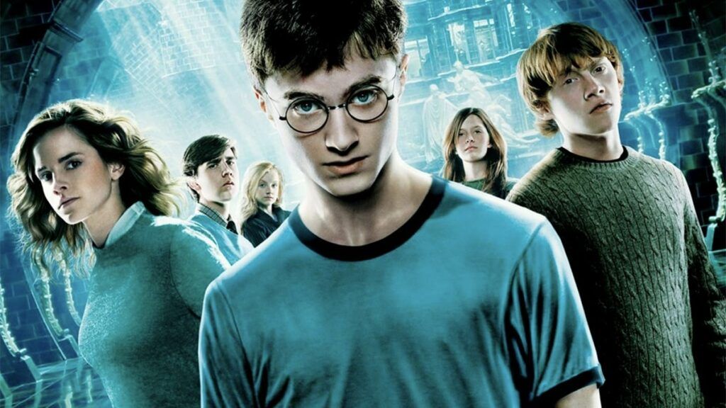 Les personnages de Harry Potter sur l'affiche de l'Ordre du Phénix