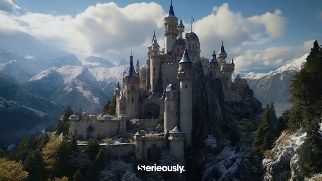 Le château de Blanche-Neige imaginé dans le monde réel