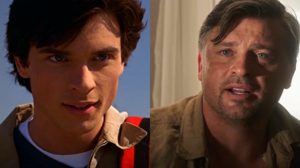 Tom Welling, de la série Smallville, avant et après.