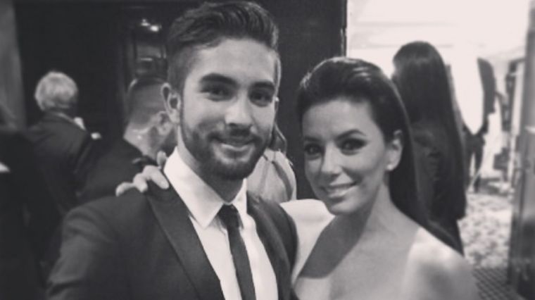 Eva Longoria et Kendji Girac.