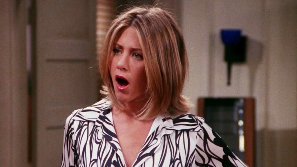 Rachel, jouée par Jennifer Aniston dans Friends