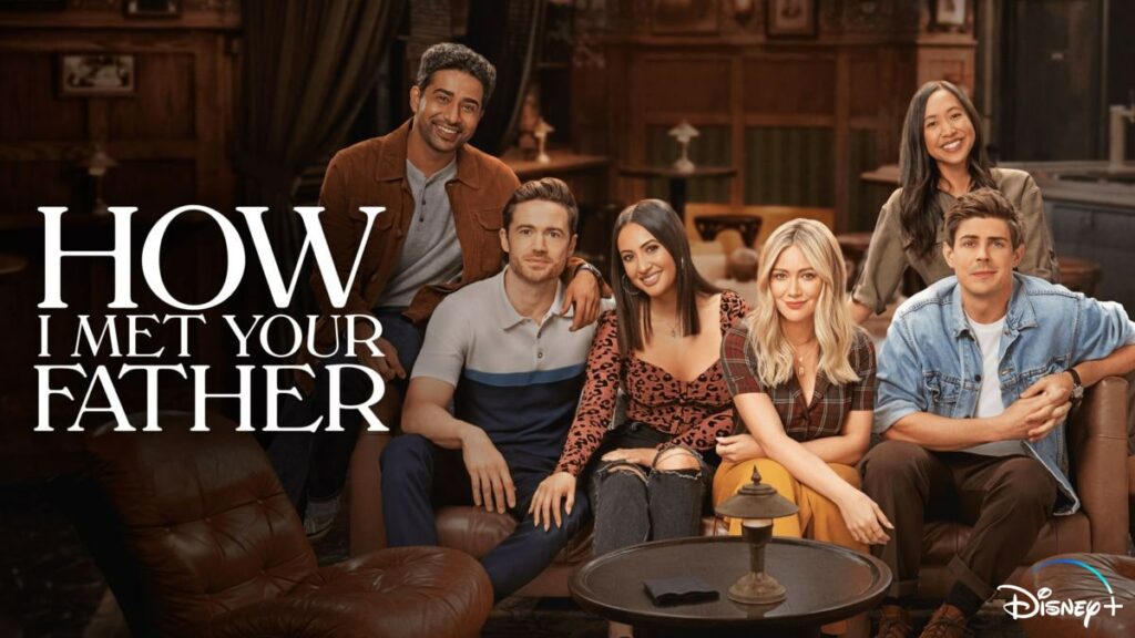 Affiche de la série How I Met your Father, disponible sur Disney+