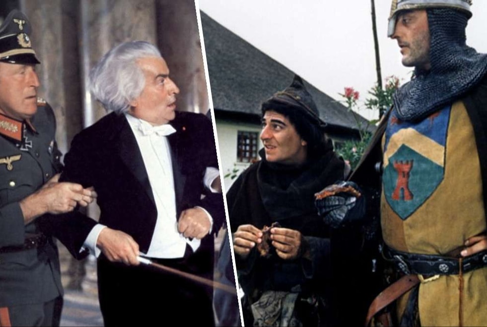 Quiz : ces 5 images viennent-elles de La Grande Vadrouille ou des Visiteurs ?