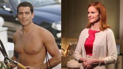 Desperate Housewives : les belles retrouvailles entre Marcia Cross (Bree) et Jesse Metcalfe (John)