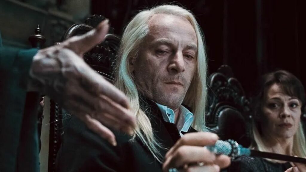Lucius Malefoy, Jason Isaacs dans Harry Potter et les reliques de la mort partie 1