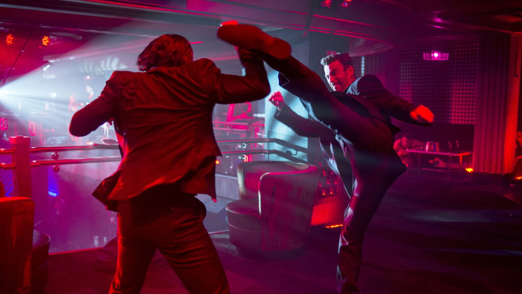 Scène de combat dans John Wick