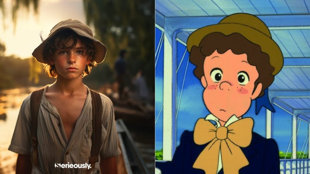 Le héros du dessin animé Tom Sawyer imaginé dans le monde réel par une IA