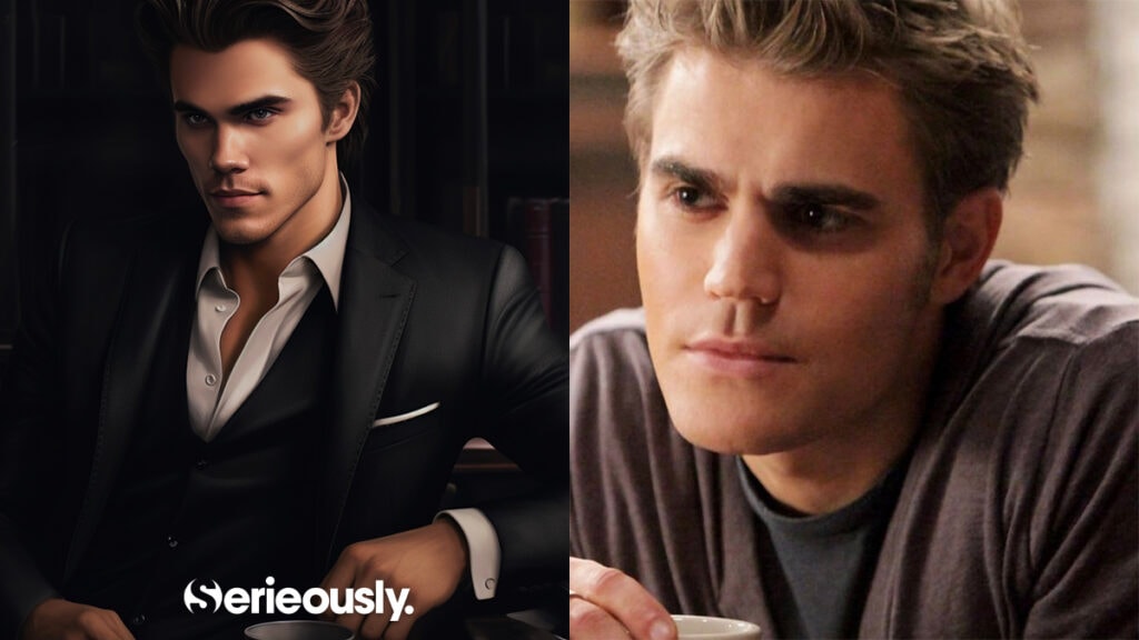 Le personnage de Stefan Salvatore joué par Paul Wesley dans The Vampire Diaries et dans les livres