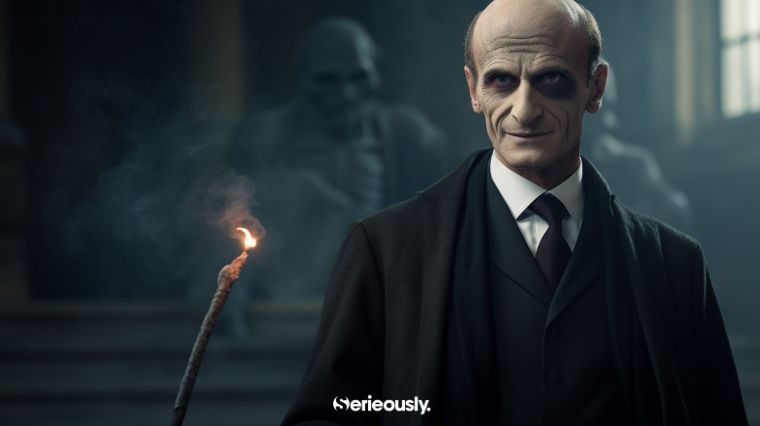 Voldemort de la saga Harry Potter imaginé comme s'il était français par une intelligence artificielle