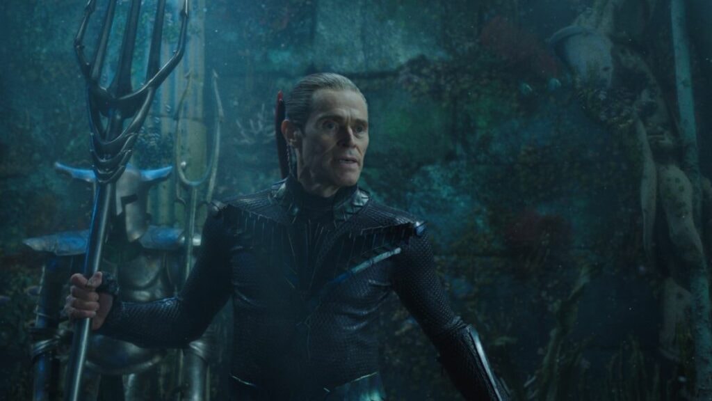 Vulko (Willem Dafoe) dans le film Aquaman