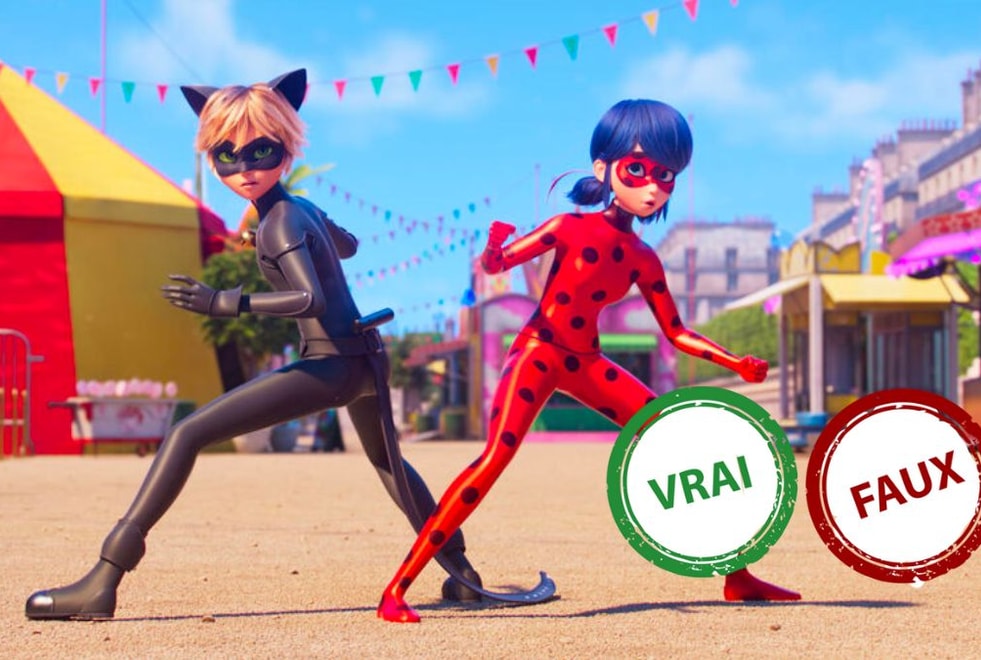 Tu rejoins la team de Ladybug et Chat Noir si tu as 5/5 à ce quiz vrai ou faux sur Miraculous
