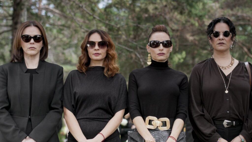 Les actrices de la série Pacto de Silencio sur Netflix.