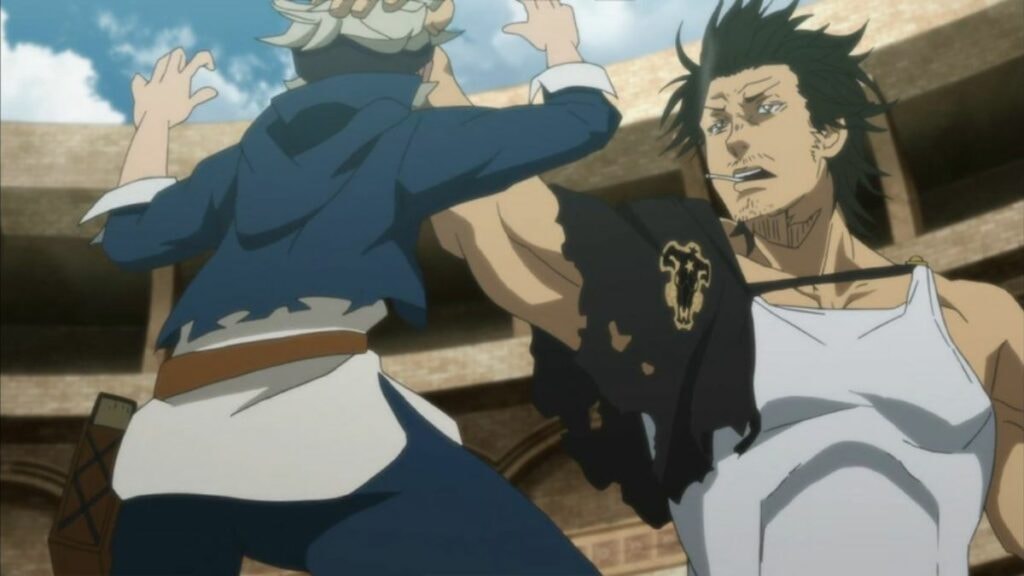 Recrutement d'Asta par Yami dans Black Clover