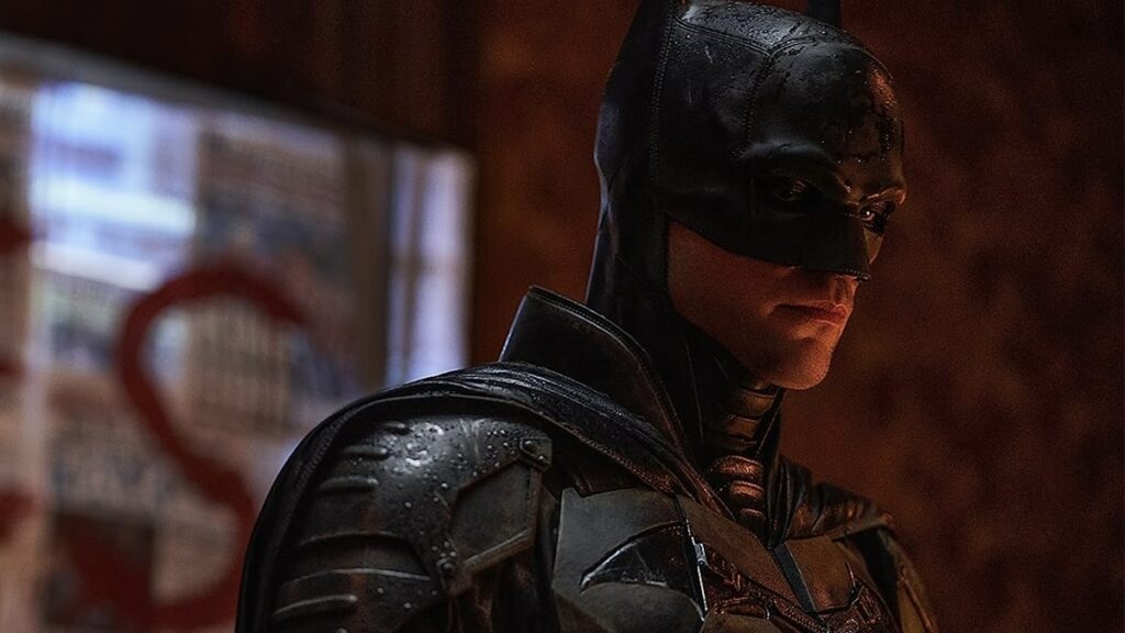 Robert Pattinson is Bruce Wayne in The Batman