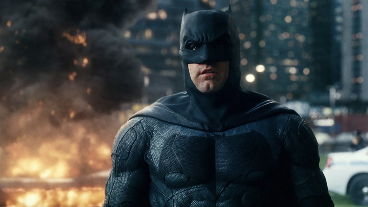 Batman joué par Ben Affleck dans Justice League