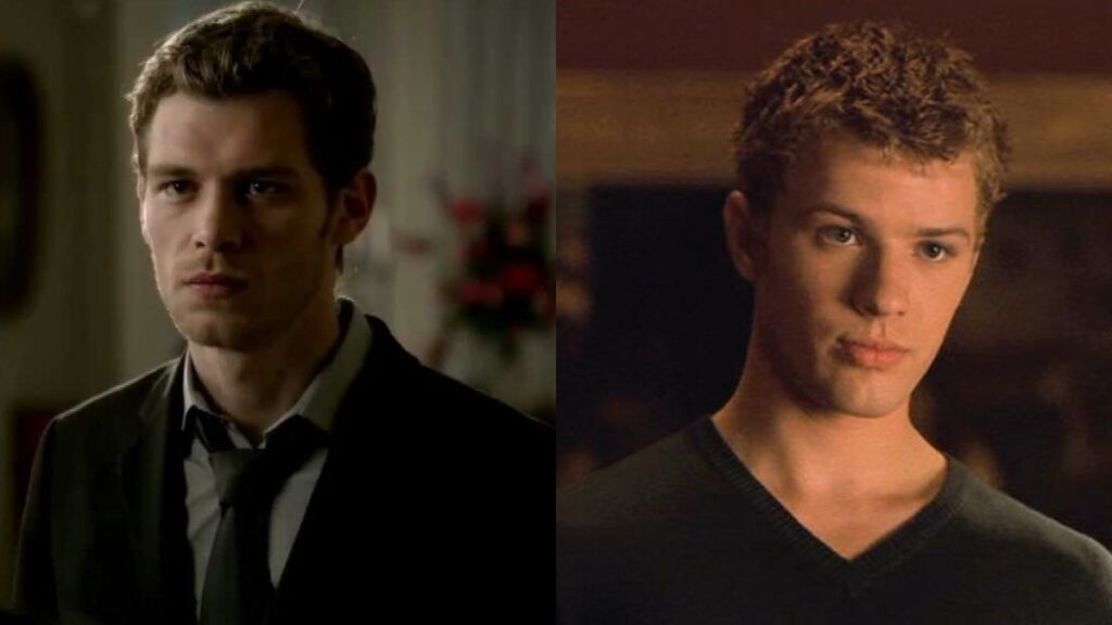Joseph Morgan dans The Vampire Diaries, Ryan Phillippe dans Sexe Intentions.
