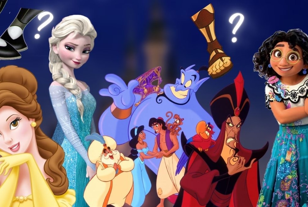 Quiz : t’as grandi devant Disney si tu reconnais ces 5 persos grâce à leurs chaussures