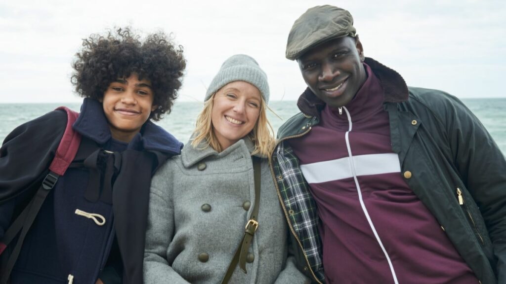 Raoul, Claire et Assane dans la série Netflix Lupin