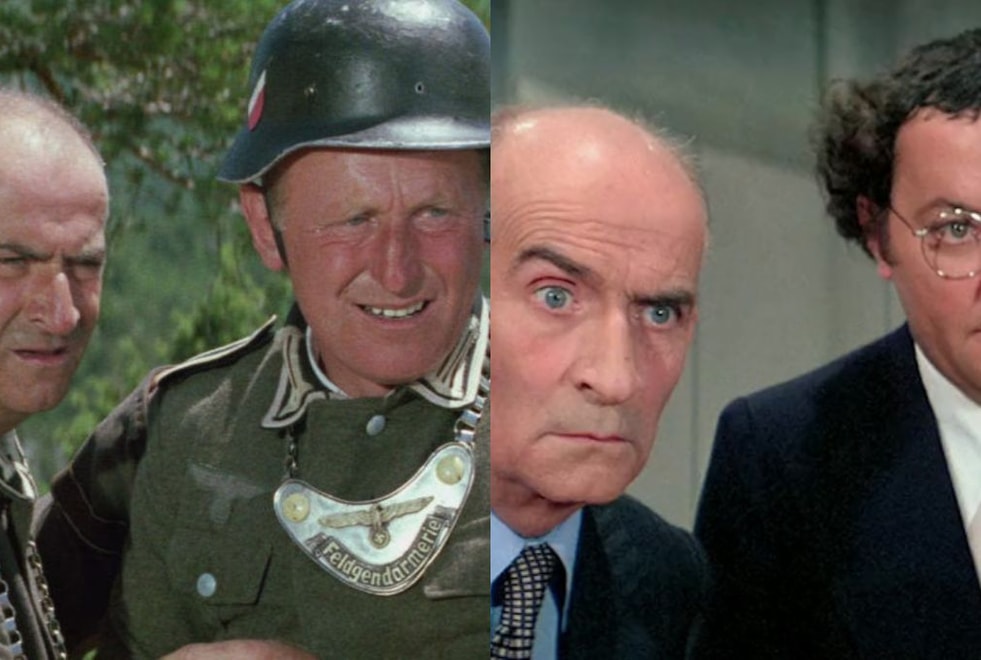 Quiz : seul un expert saura retrouver qui a joué dans ces 5 films entre Louis de Funès, Bourvil et Coluche