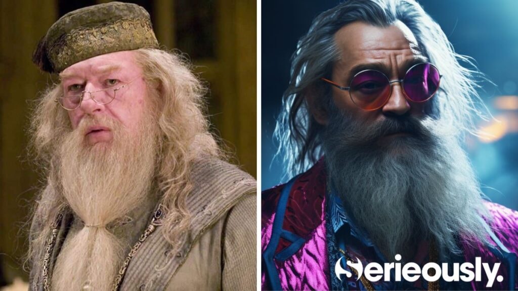 Intelligence artificielle Dumbledore Harry Potter années 80