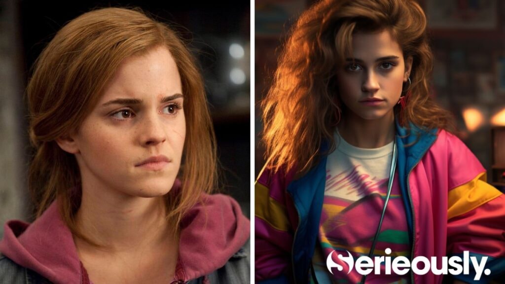 Intelligence artificielle Hermione Harry Potter années 80