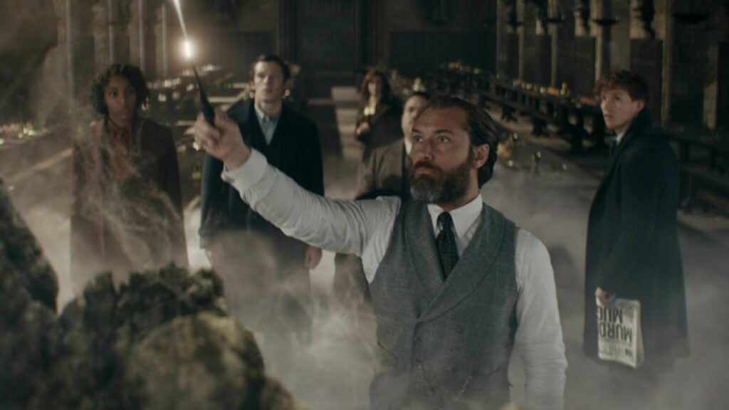 Jude Law en Albus Dumbledore dans les animaux fantastiques