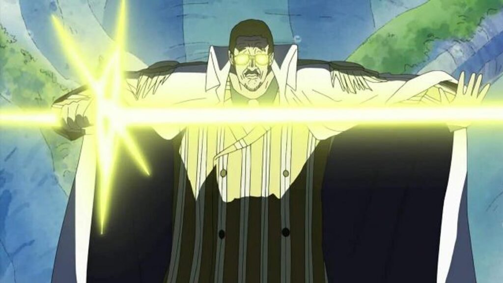 Kizaru dans l'anime One Piece