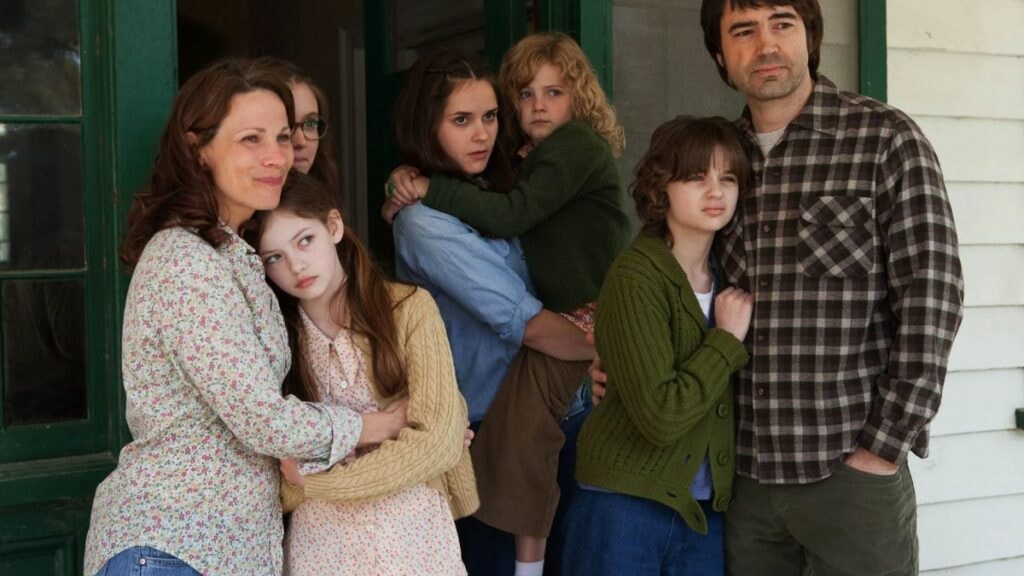 La famille Perron dans Conjuring les dossiers Warren