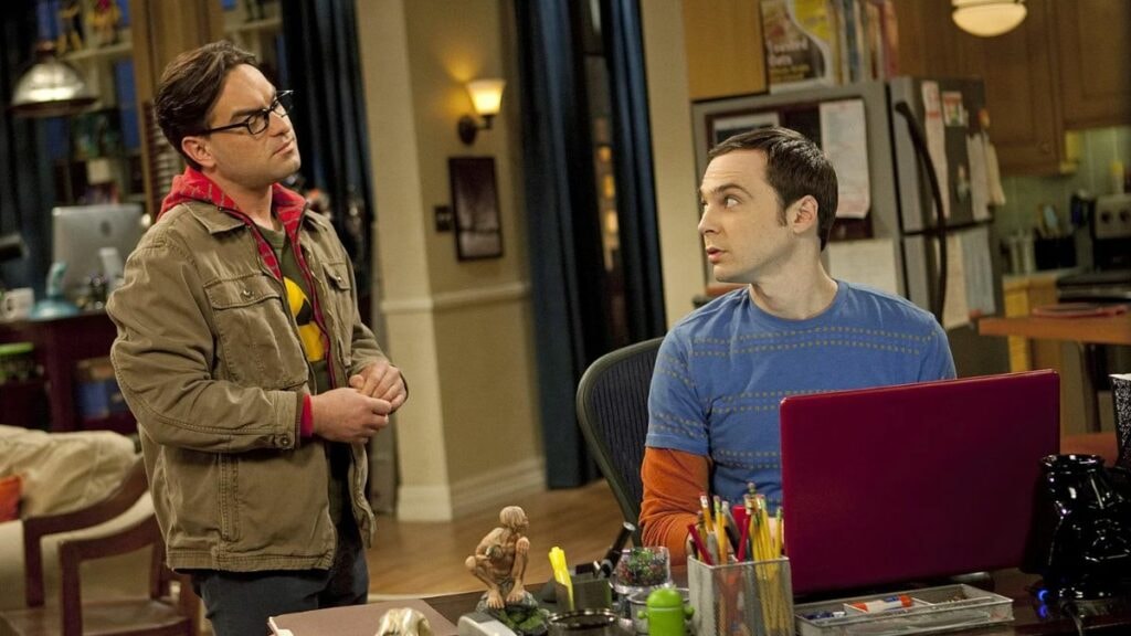 Leonard et Sheldon dans The Big Bang Theory