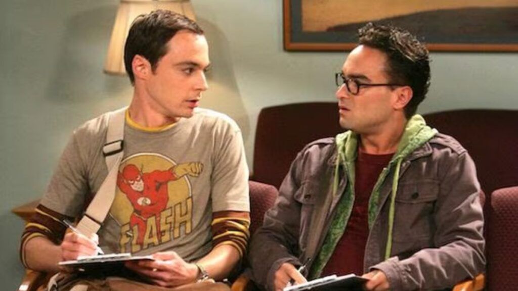 Leonard Hofstadter et Sheldon Cooper dans The Big Bang Theory