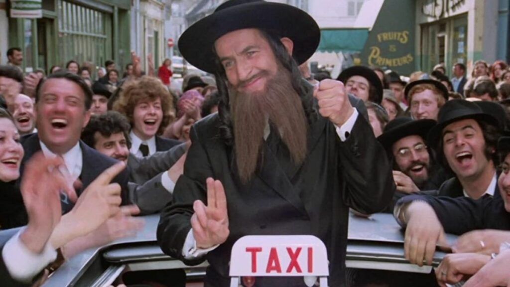 Les Aventures de Rabbi Jacob louis de Funès dans le taxi