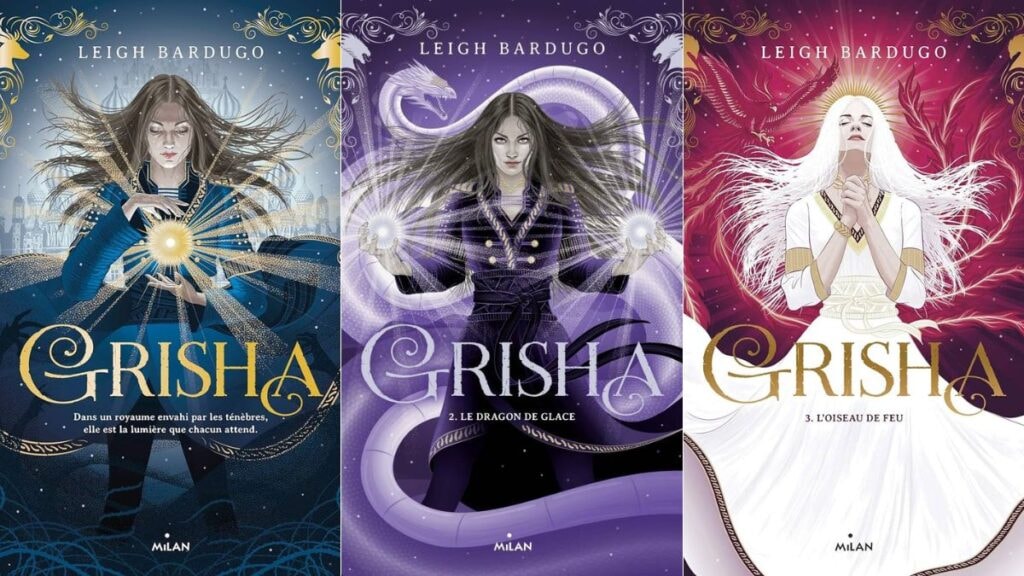 Les livres de la saga Grisha dont est adaptée la série Shadow and Bone