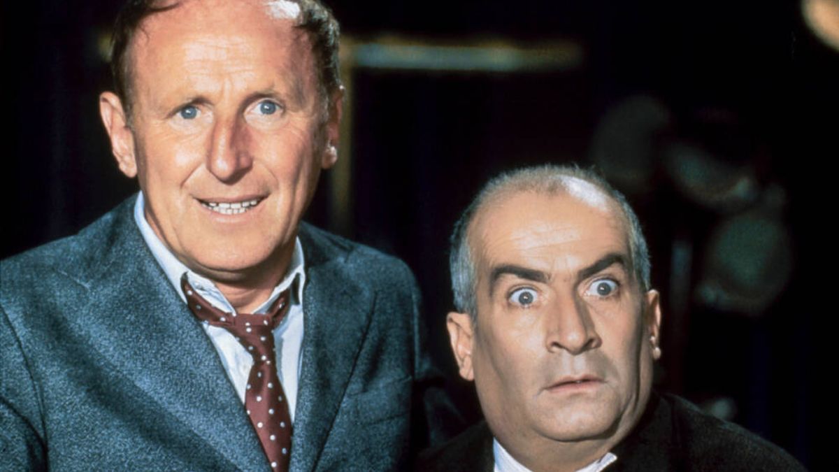 Quiz : tu es l&rsquo;expert ultime du duo formé par Bourvil et Louis de Funès si tu reconnais au moins 7 films en une image